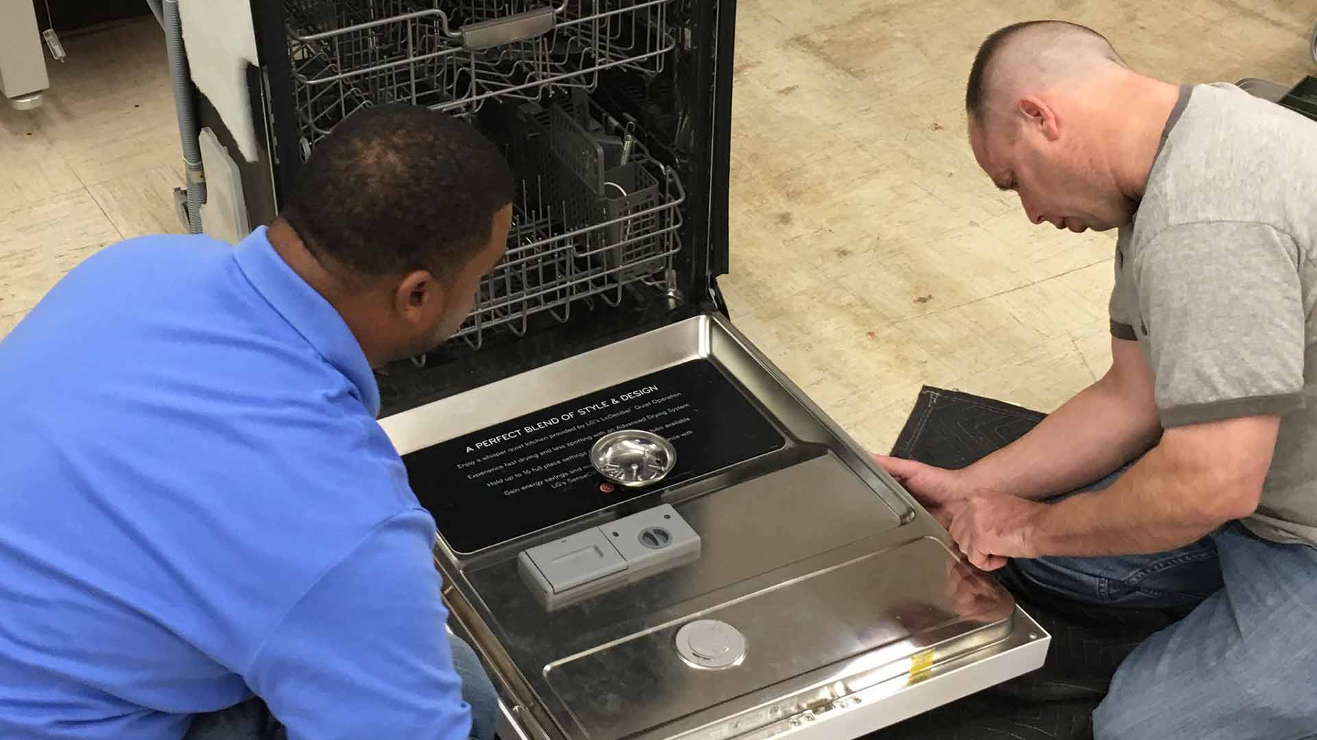 dishwasher training